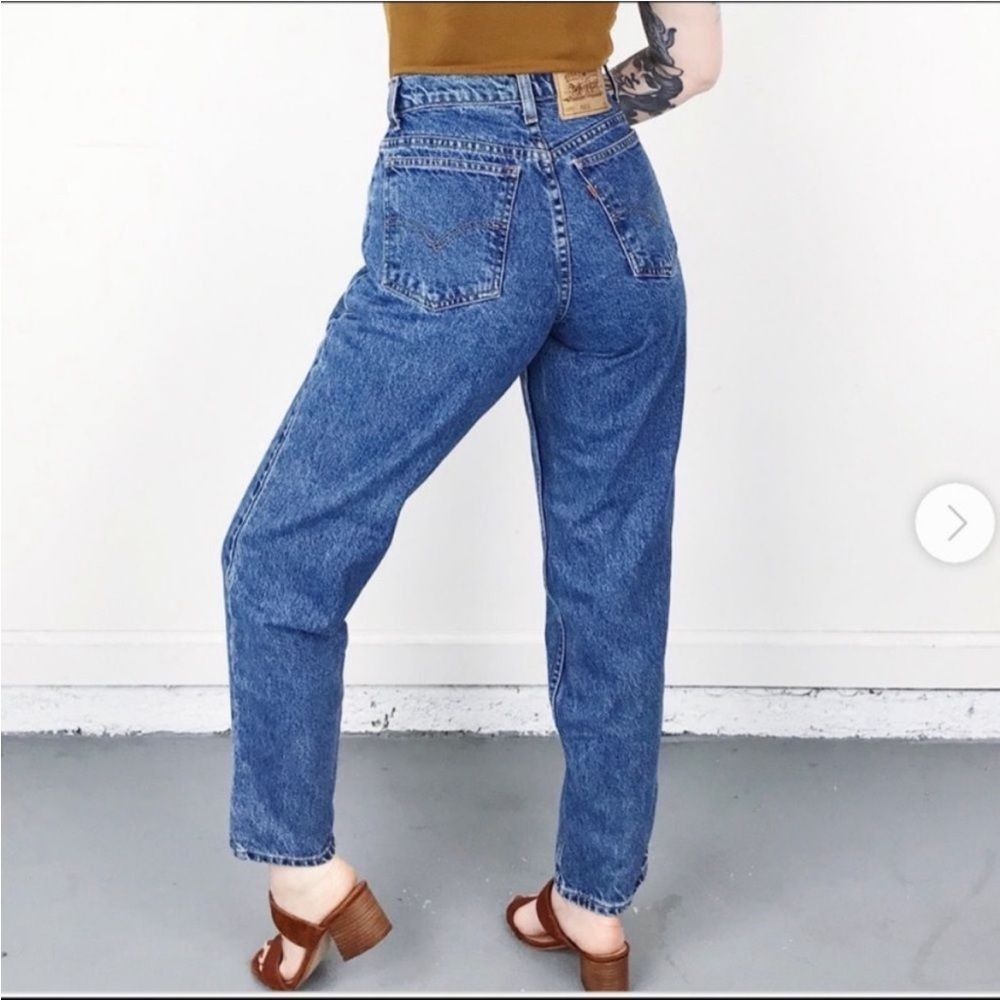 Vintage Levi orange tab 951 relaxed fit, tapered jeans size 8 short
